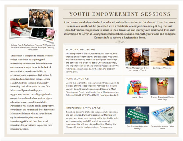 Youth Empowerment Series flyer